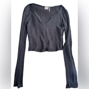 Long sleve urban outfiters out from under top